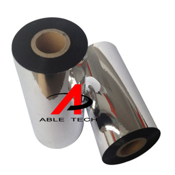 Resin ribbon Custom Printing Premium Zebra Thermal Transfer Enhanced Printer Wax Ribbon Roll  Black Western Resin